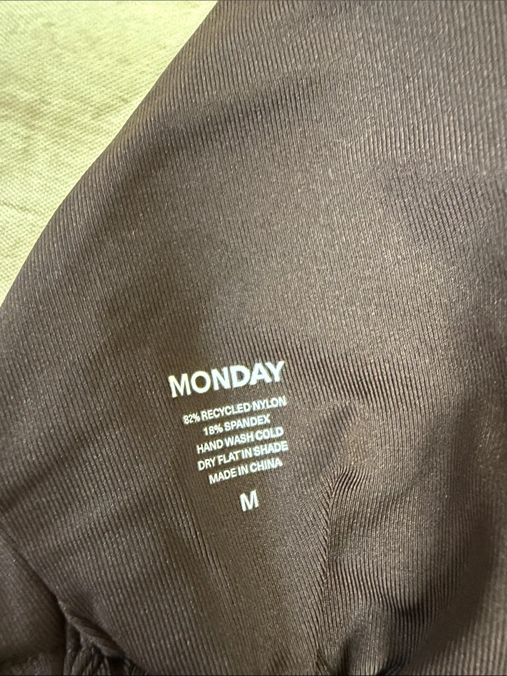 MONDAY SWIMWEAR TAORMINA TOP ESPRESSO- M